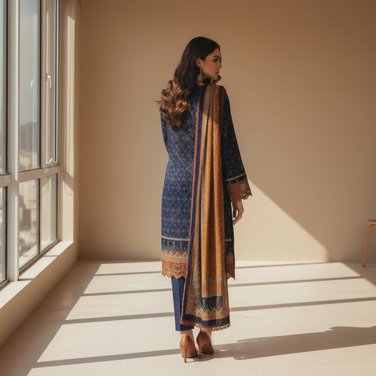 Lawn 3 Piece Unstitched Suit